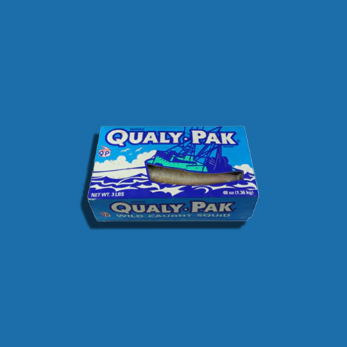 5lb box of fishing worms Squid (1lb, 3lb, 5lb)