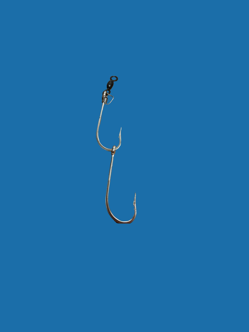 double hook fishing line Mustad 3407SSDT Double Strip Hook