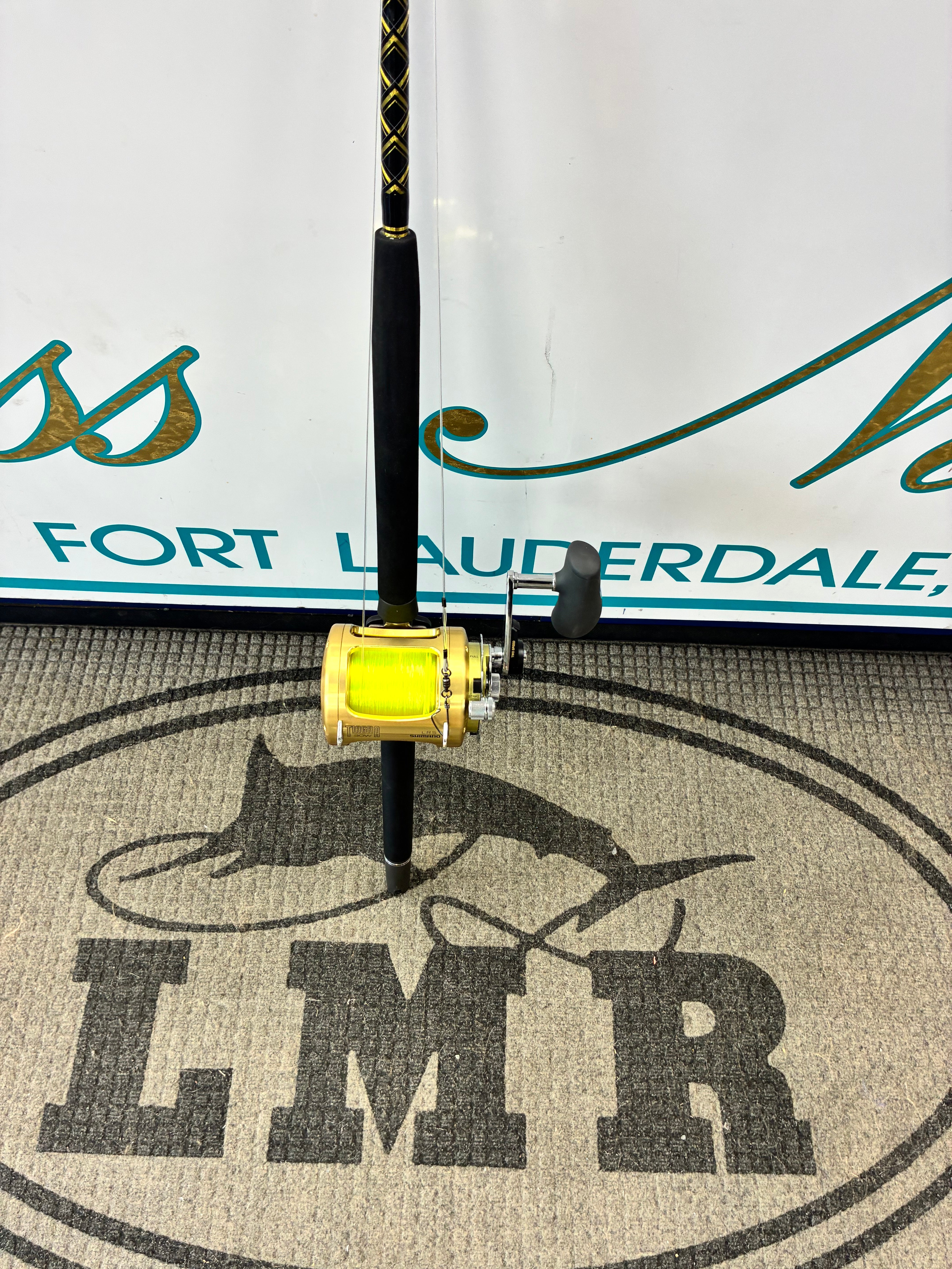 Shimano Tiagra 30W on LMR 6' 30-50lb Rod Combo