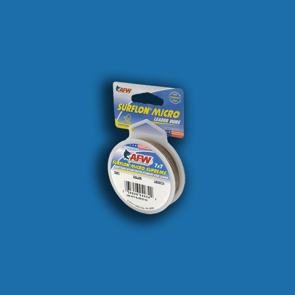 AFW - 7x7 Surflon Micro Supreme - Knottable Nylon Coated Stainless Steel Leader
