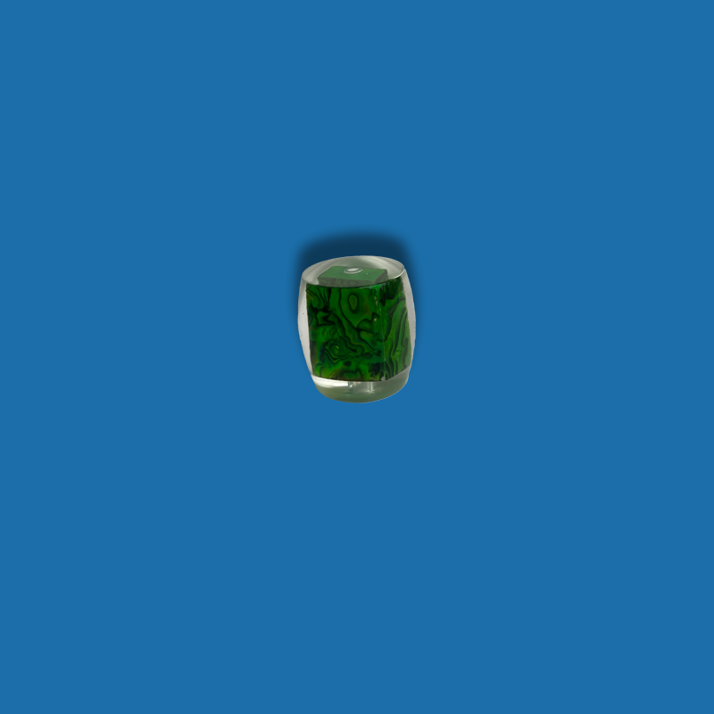 Stop Balls - Natural Abalone, Green Abalone, Blue Abalone