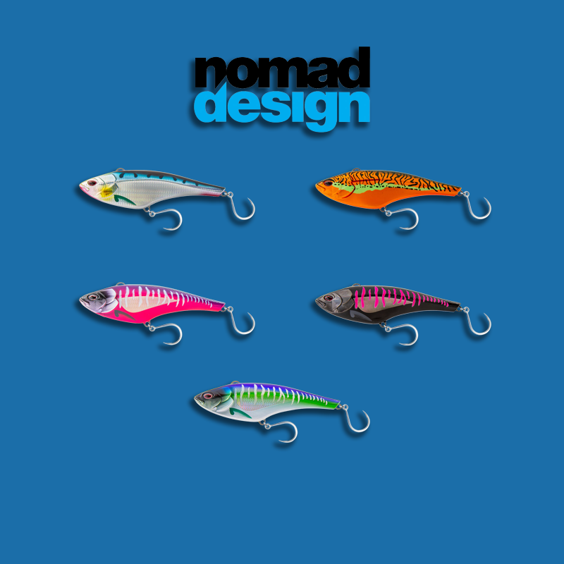 design fishing lure Nomad Design MadMacs | High-Speed Wahoo & Tuna Trolling Lure