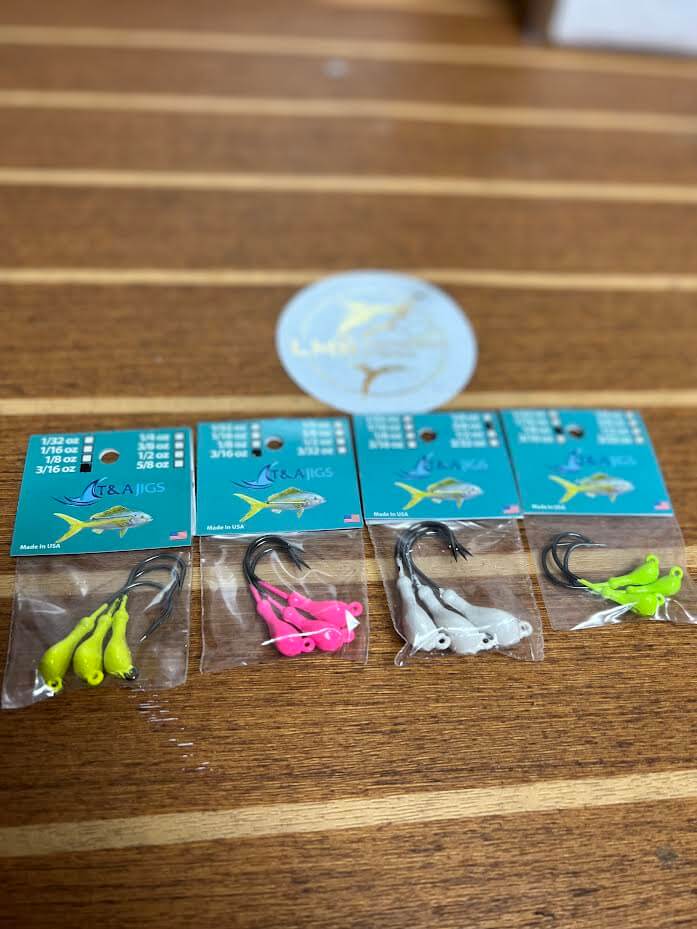 T&A Yellowtail Jig Heads