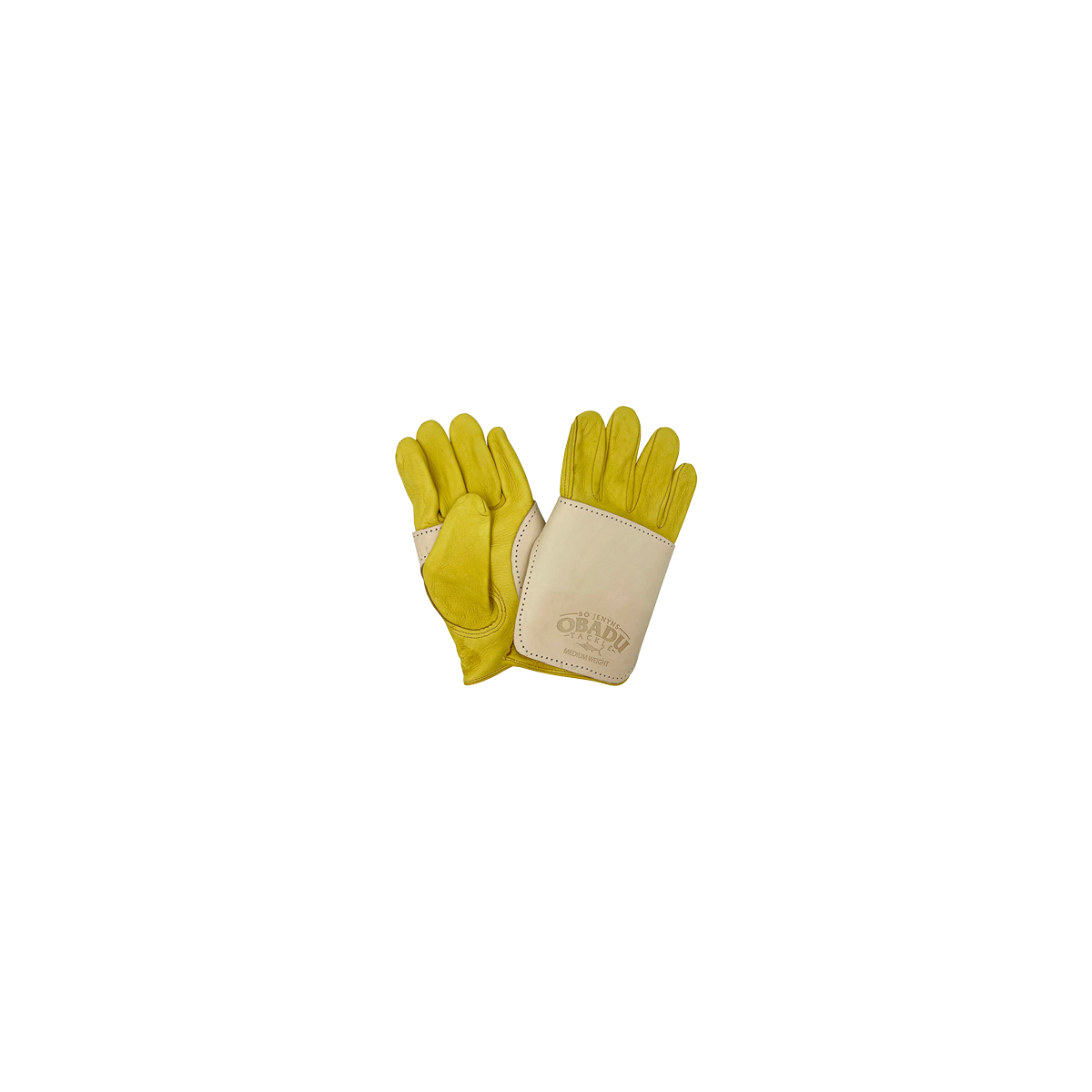 Medium Weight Leather Wiring Gloves - Bo Jenyns Obadu Tackle
