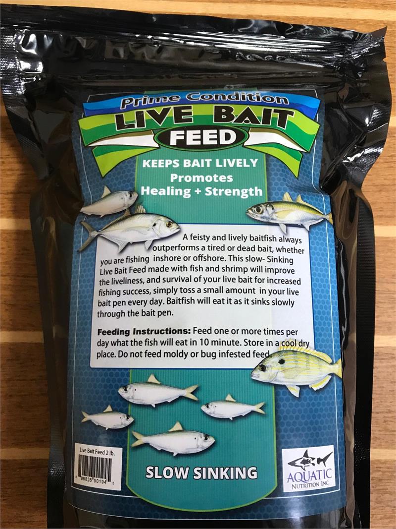 Aquatic Nutrition Live Bait Feed