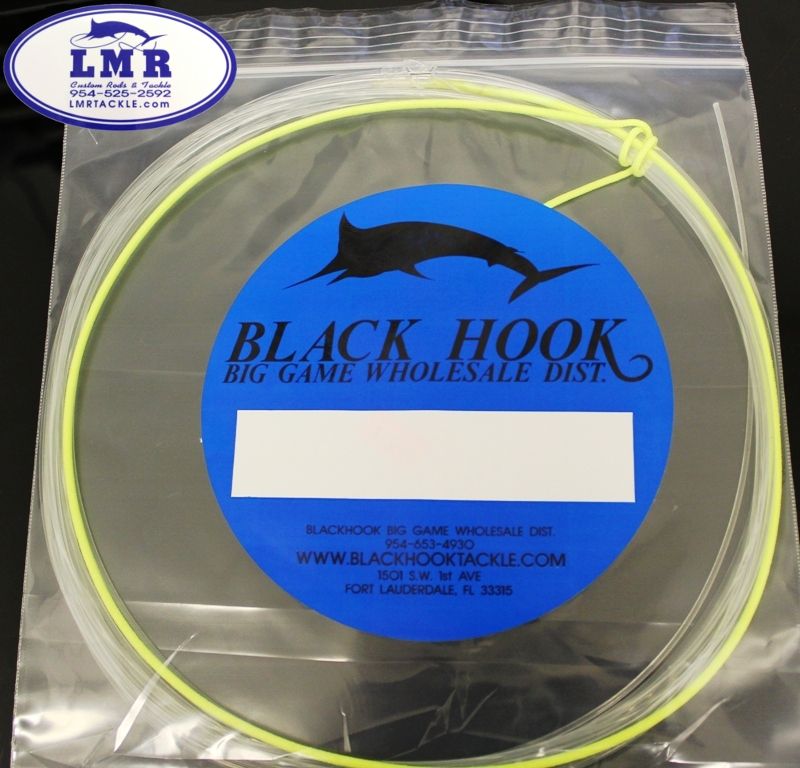 Black Hook Tackle Custom Wind On Leaders (Hi-Viz Yellow)