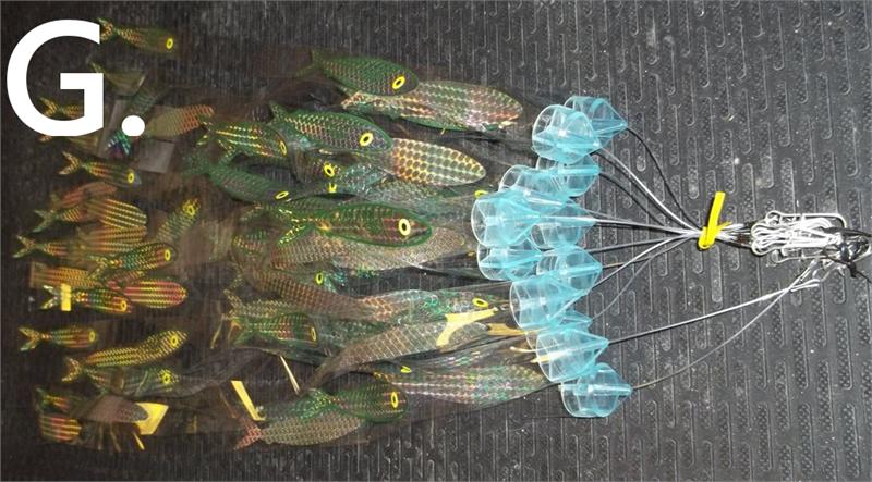 Replacement Stripteasers - Ballyhoo & Baitfish