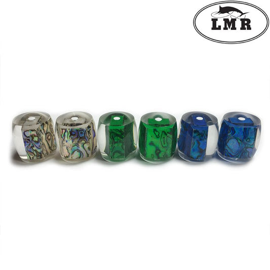 Stop Balls - Natural Abalone, Green Abalone, Blue Abalone