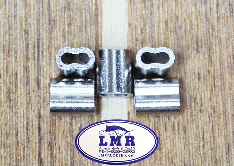 Black Hook Tackle Cable Crimps - Nicopress Style Crimps
