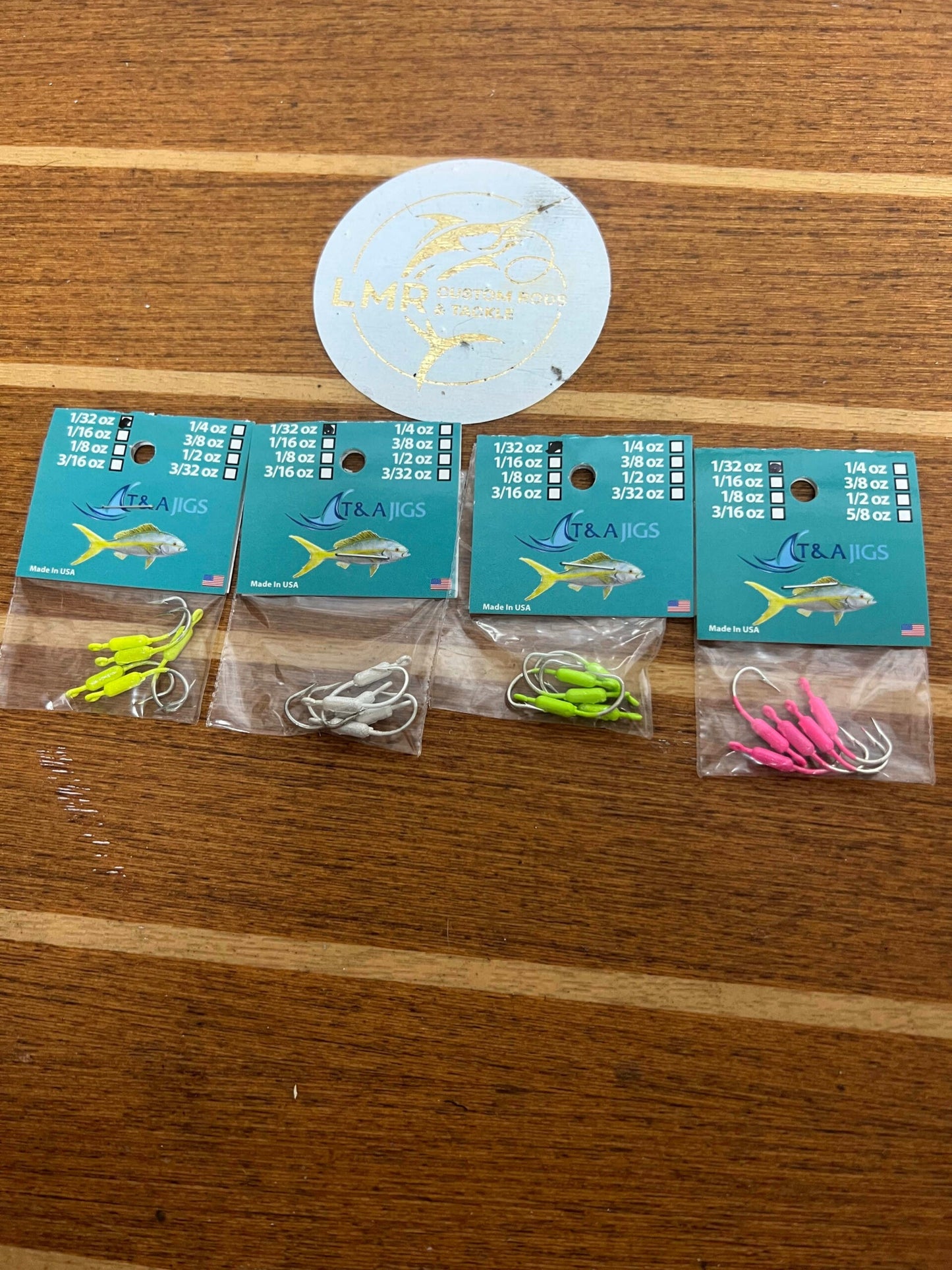 T&A Yellowtail Jig Heads