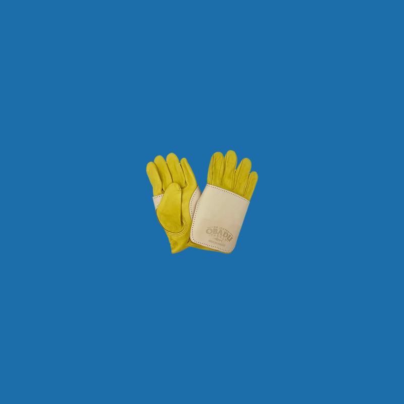 Load image into Gallery viewer, Medium Weight Leather Wiring Gloves - Bo Jenyns Obadu Tackle
