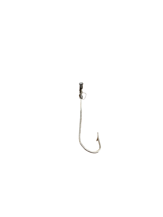 Limerick 12/0 Strip Hooks | Pre-Straightened with Swivel & Monel