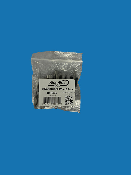 Sta-Stuk Clips by Fudo Hooks - 10 Pack