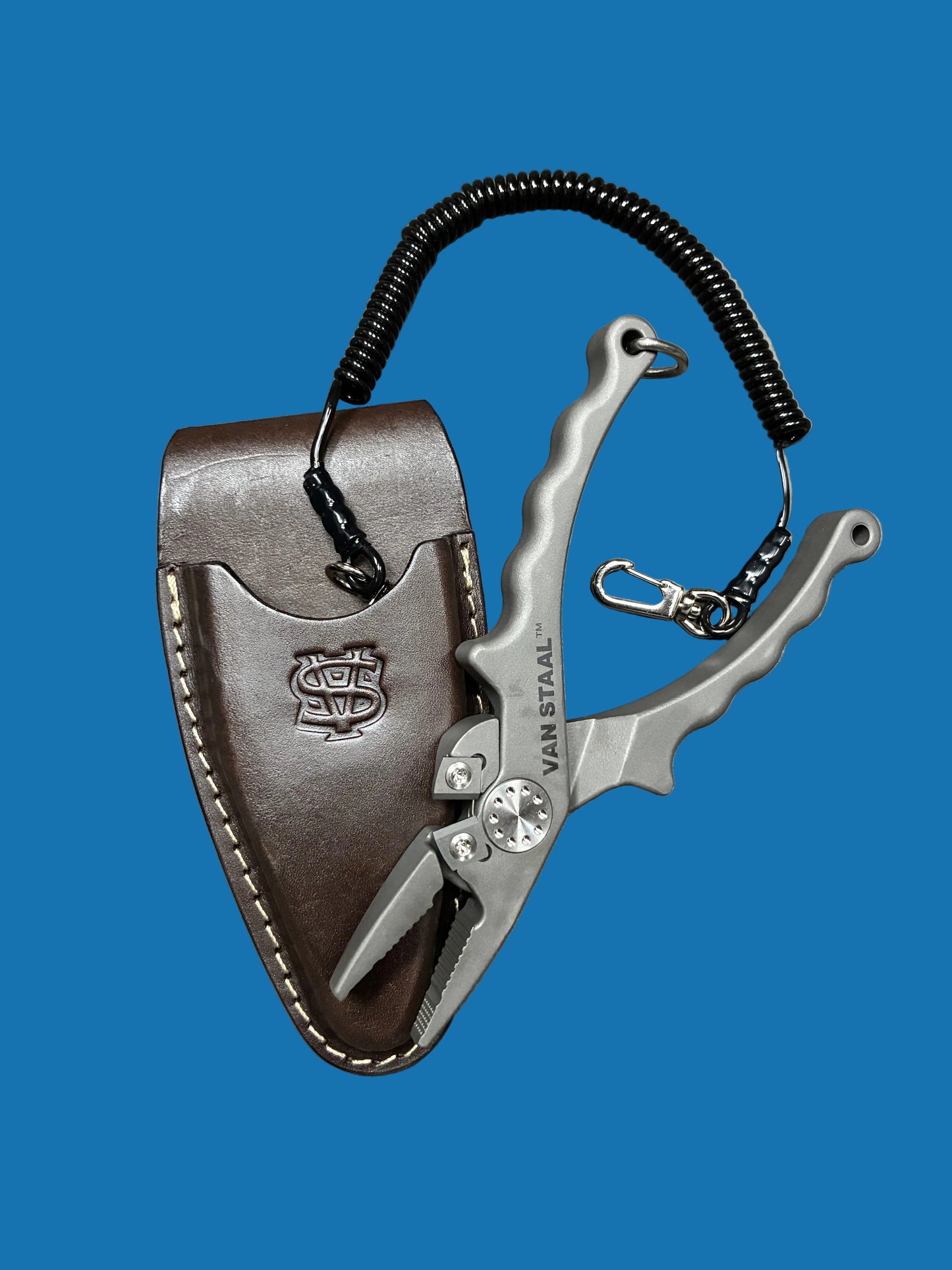 Van Staal Titanium Plier - 7" plus holster and lanyard