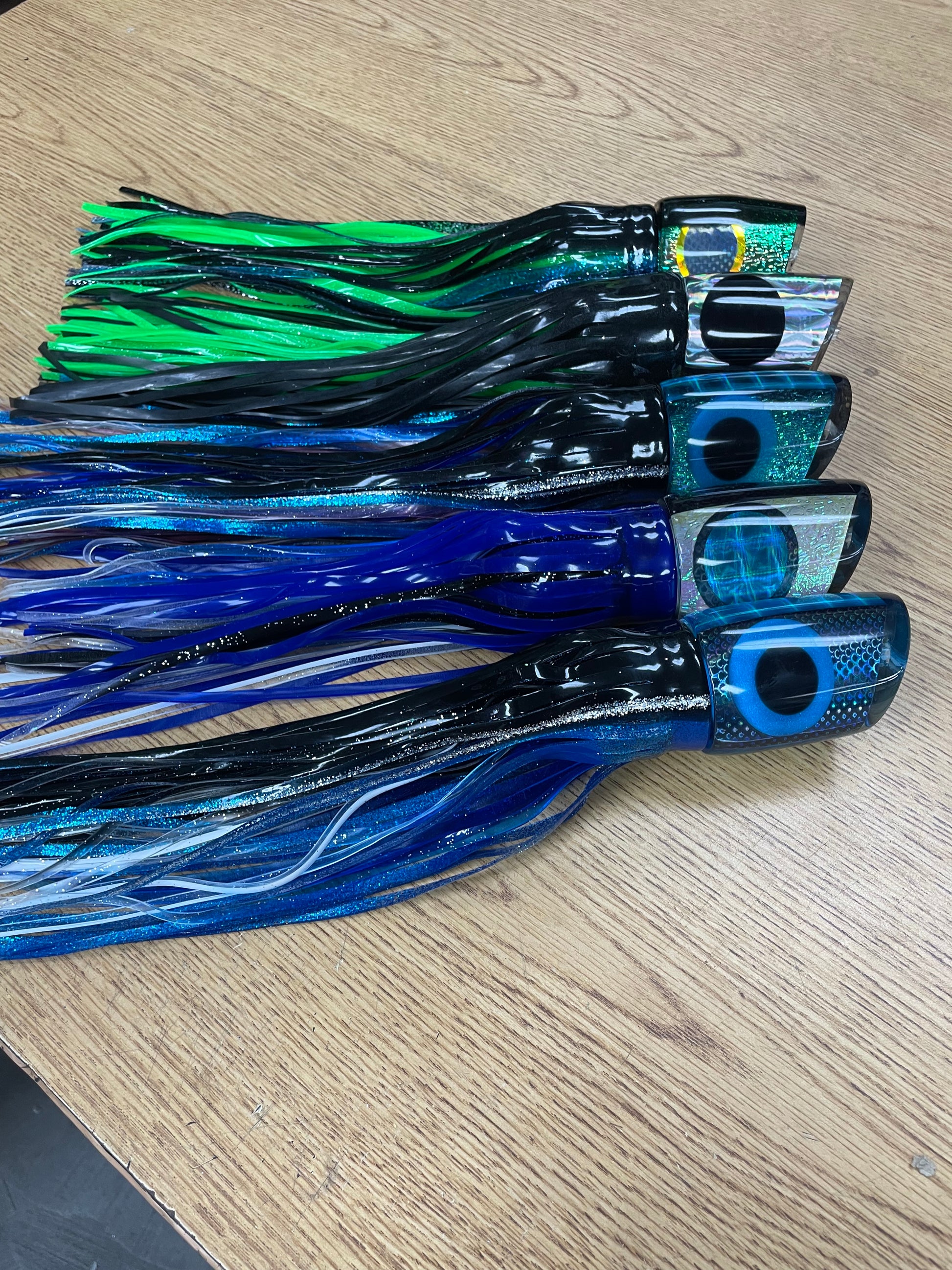 blue blue fishing lures Capt. Frothy De Silva Handcrafted Offshore Lures | Big Game Trolling