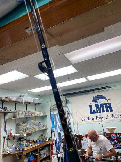 shimano 30 and rod with 60 Rod Combo- Shimano Tiagra 30w on LMR 6' 30-50lb Rod