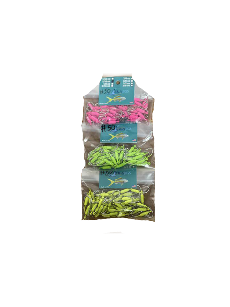 Load image into Gallery viewer, T &amp; A Yellowtail Jig Bulk Pack 50 Qt
