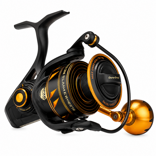 PENN Slammer IV 3500 Spinning Reel – Black and Gold