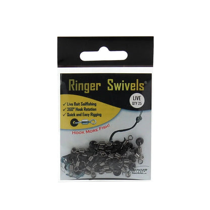 Ringer Swivels Live Bait - QTY 25