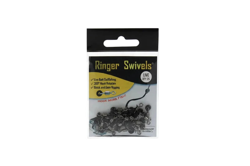Load image into Gallery viewer, Ringer Swivels Live Bait - QTY 25
