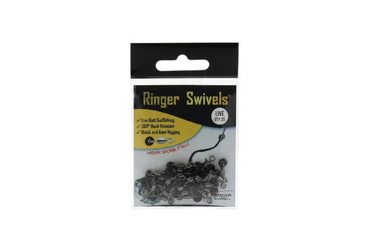 Ringer Swivels Live Bait - QTY 25