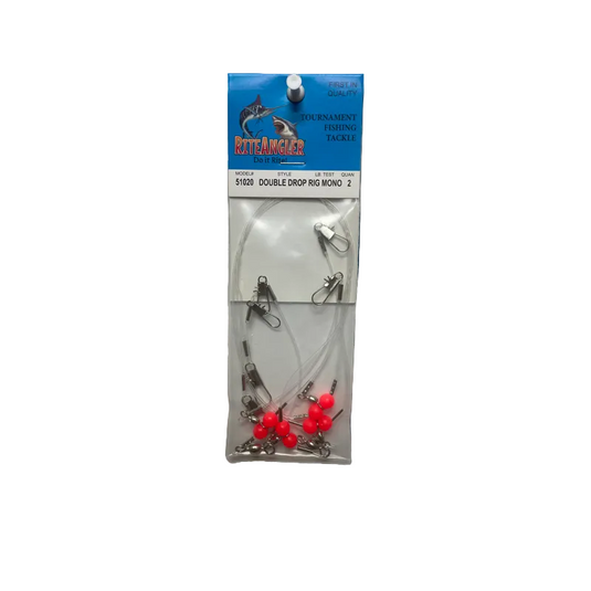 Rite Angler Double Drop Rig (Mono)