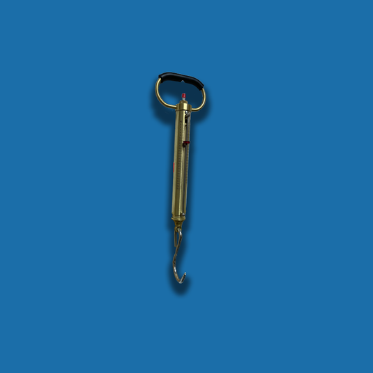 Chatillon 100lb Brass Scale w/ Tell-Tale Ring