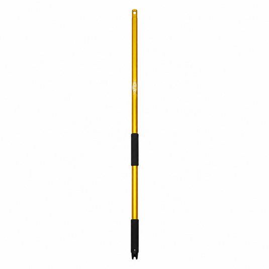 AFTCO Flying Gaff Handle in gold with black grips for offshore big game fishing