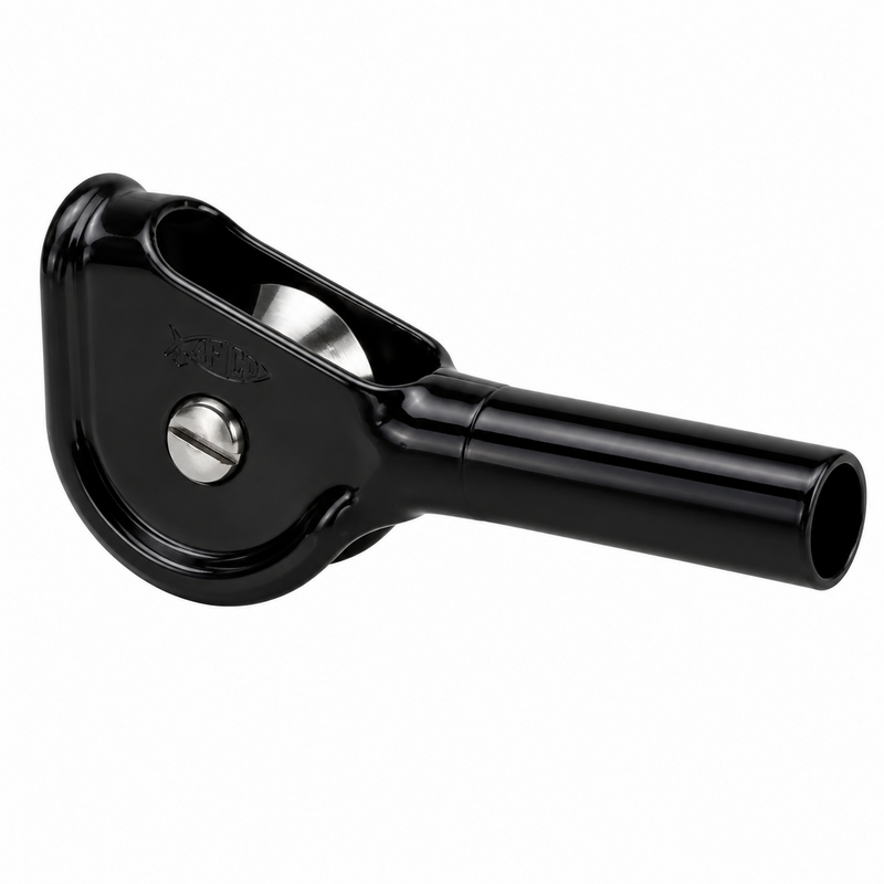 Load image into Gallery viewer, AFTCO black roller tip top for offshore fishing rods
