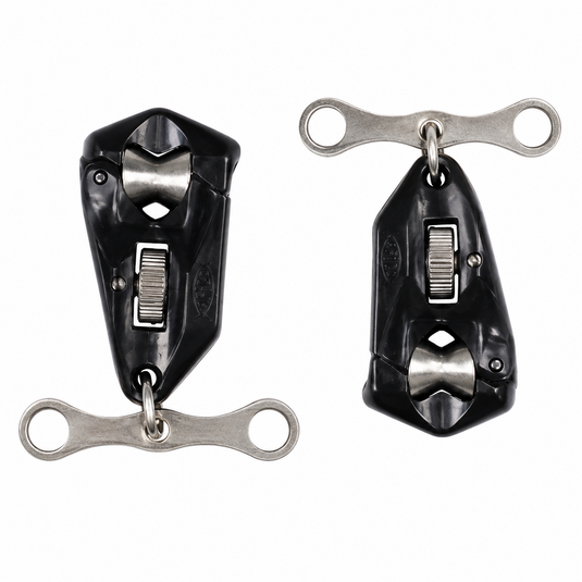 AFTCO Roller-Troller Flat Line Clips with adjustable tension and stainless steel mounting hardware