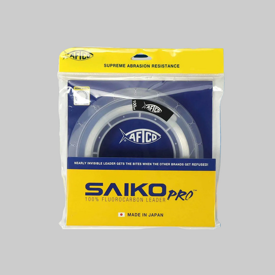 AFTCO Saiko Pro Fluorocarbon Leader - 100 Yard Spool