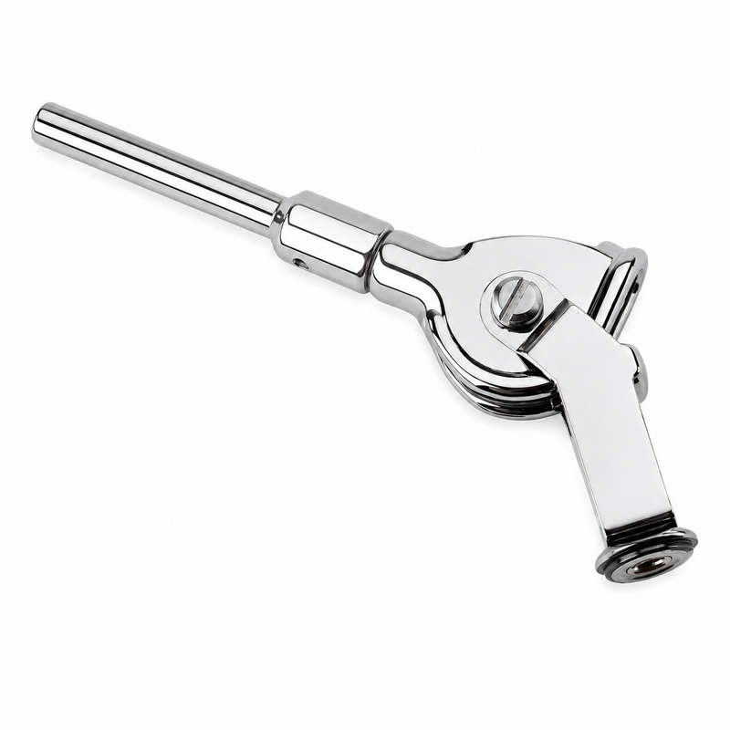 Load image into Gallery viewer, AFTCO Standard Swivel Top in chrome for offshore fishing rods
