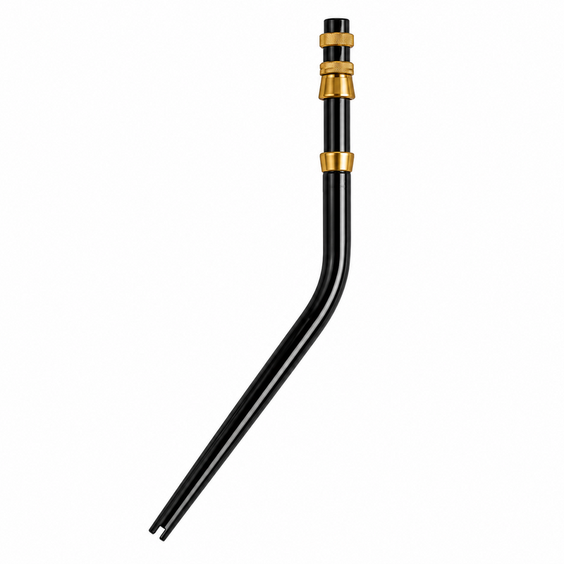 Load image into Gallery viewer, AFTCO Unibutt Bent in black and gold for offshore fishing rods
