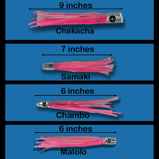 Bahari Lures Resin Head Lures