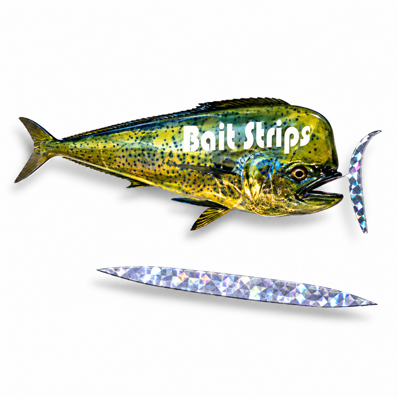 Load image into Gallery viewer, Bait Strips holographic reflective fishing bait strips for offshore trolling
