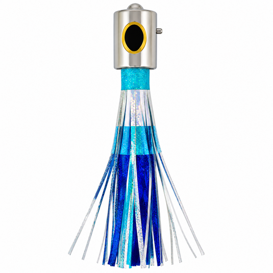 Ballyhood Cowbell Trolling Lure Flying Fish Color - Offshore Fishing Lure