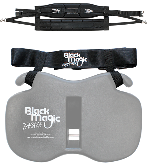 Black Magic EQUALIZER® TWIN PIN PRO Fighting Belt & Harness Kit
