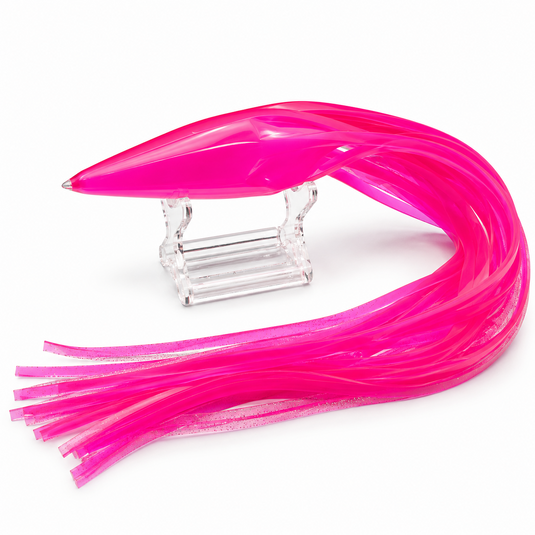 Blue Ocean 05B solid neon hot pink replacement lure skirt