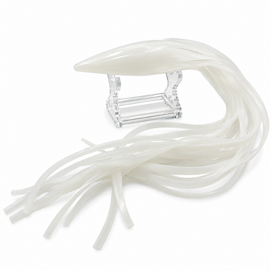 Blue Ocean 23 pure white replacement lure skirt