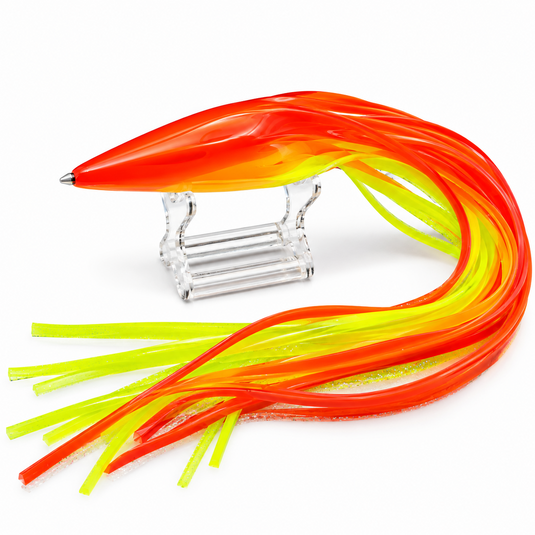 Blue Ocean 43 Neon Orange/Yellow Lure Skirt | LMR Tackle