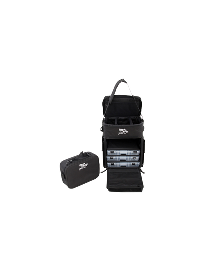 Black Magic Tackle Bag w/ 3 Utility Boxes & Insulated Box