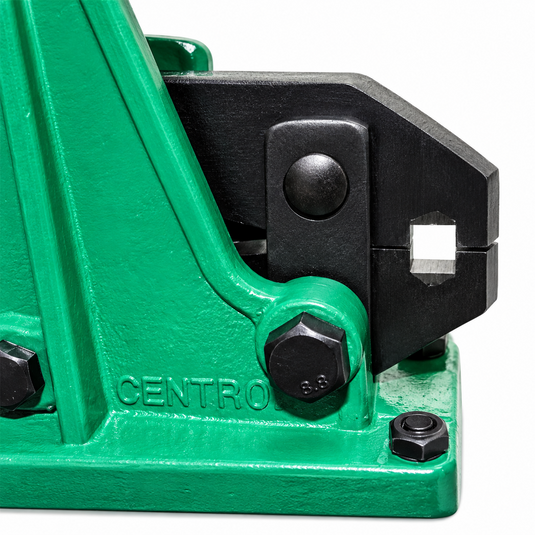 CT-1000 bench crimping tool die and jaw close-up