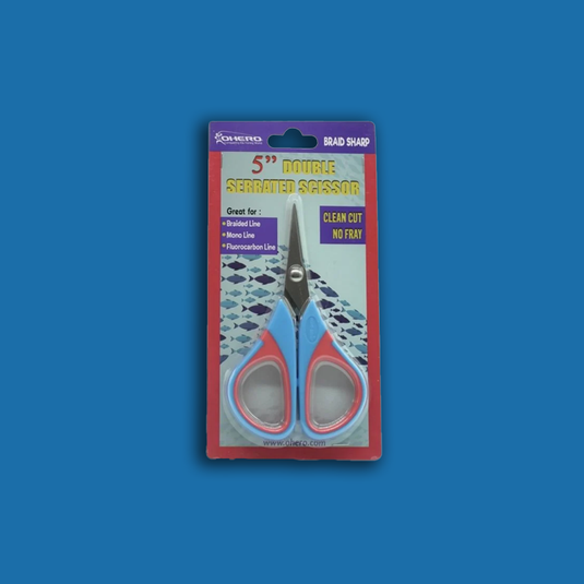 Ohero 5” Double Serrated Scissors
