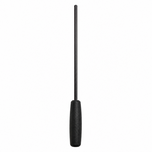 Eye baler bait rigging tool with black handle for offshore fishing