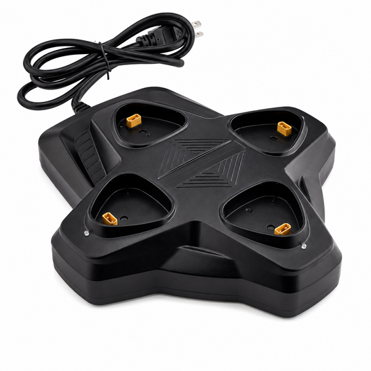 Fathom Electric 4-port battery charging station with power cord
