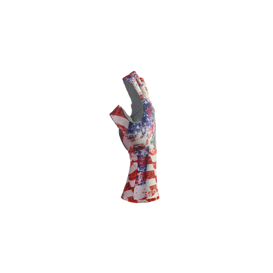 Fish Monkey Half Finger Guide Gloves – Americana
