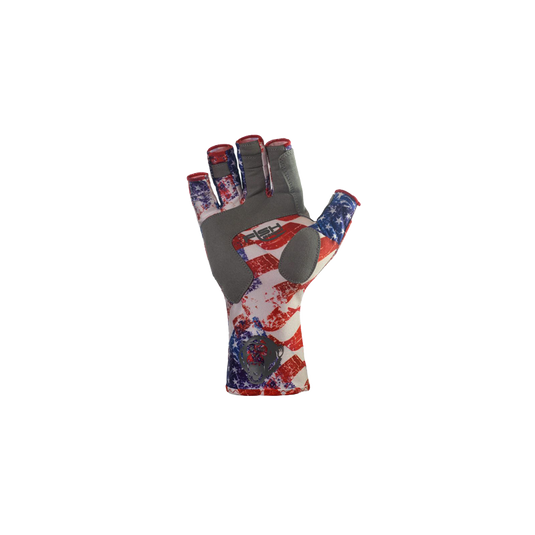 Fish Monkey Half Finger Guide Gloves – Americana
