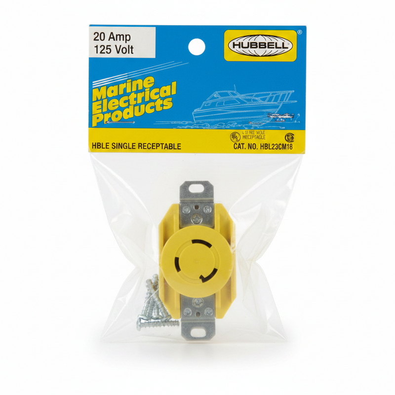 Load image into Gallery viewer, 20 amp Hubbell Receptacle
