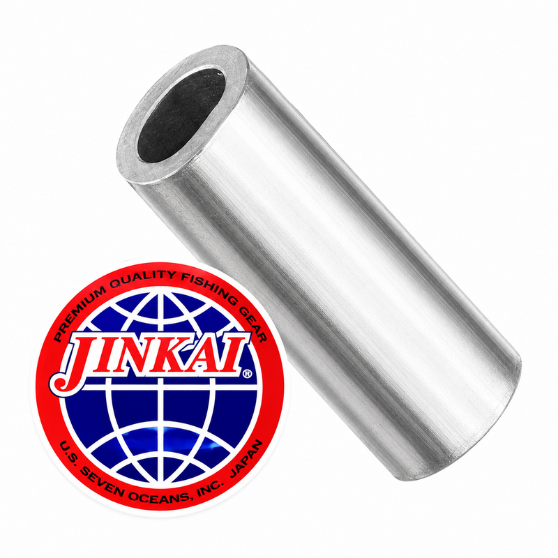 Load image into Gallery viewer, Jinkai aluminum crimp sleeve for monofilament fishing leader rigging
