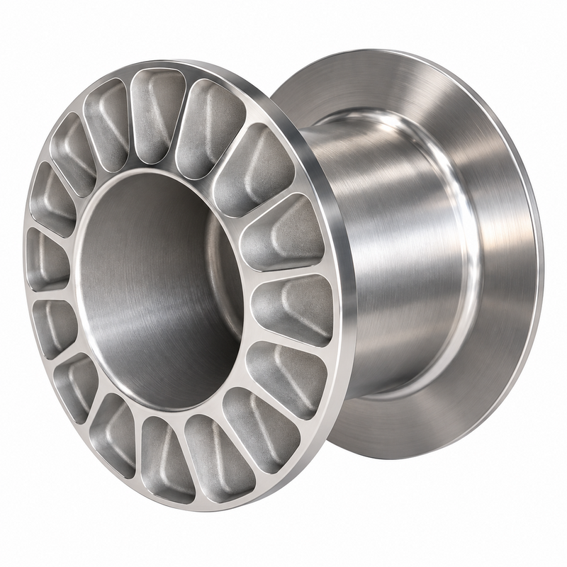 Load image into Gallery viewer, Lindgren-Pitman titanium spool for S2-1200, VS-1200 and 2400 electric reels

